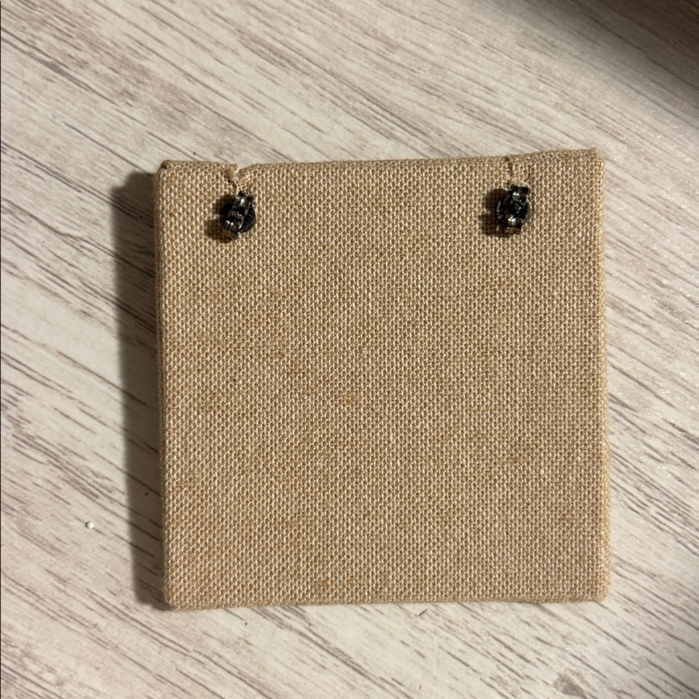 Silver Stud Earrings - Picture 2 of 6